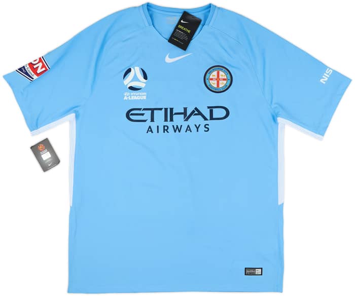 2017-18 Melbourne City Home Shirt Cahill #17 (XL)