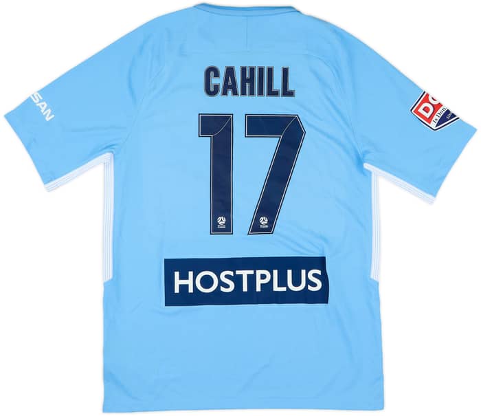 2017-18 Melbourne City Home Shirt Cahill #17 (M)