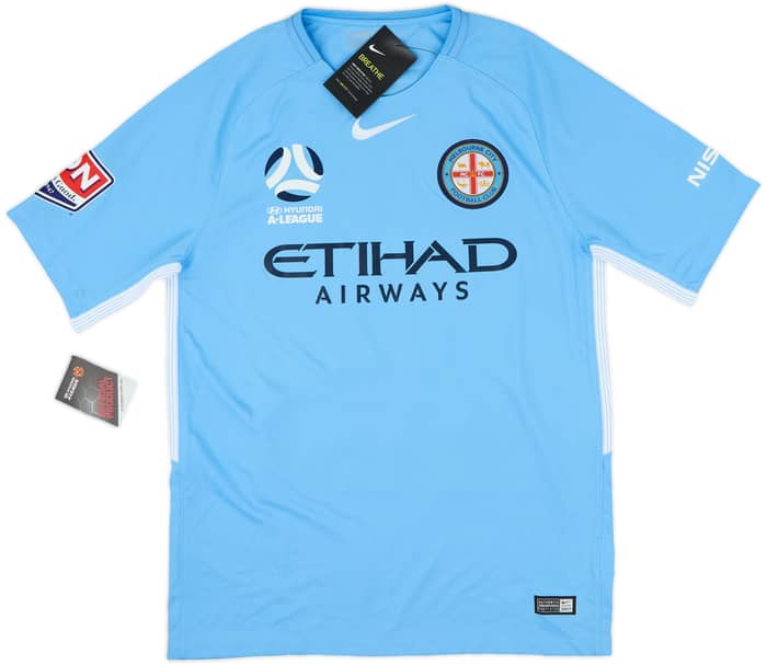 2017-18 Melbourne City Home Shirt Cahill #17 (M)