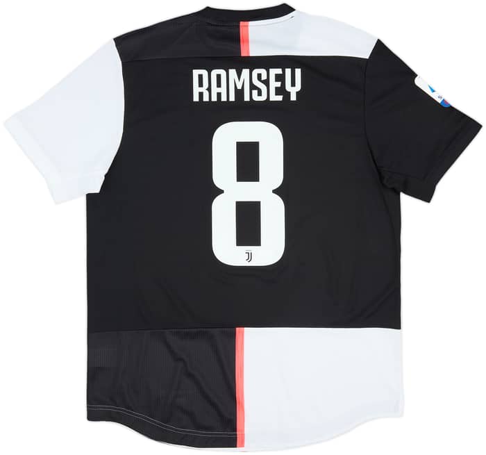 2019-20 Juventus Player Issue Home Shirt Ramsey #8 (L)