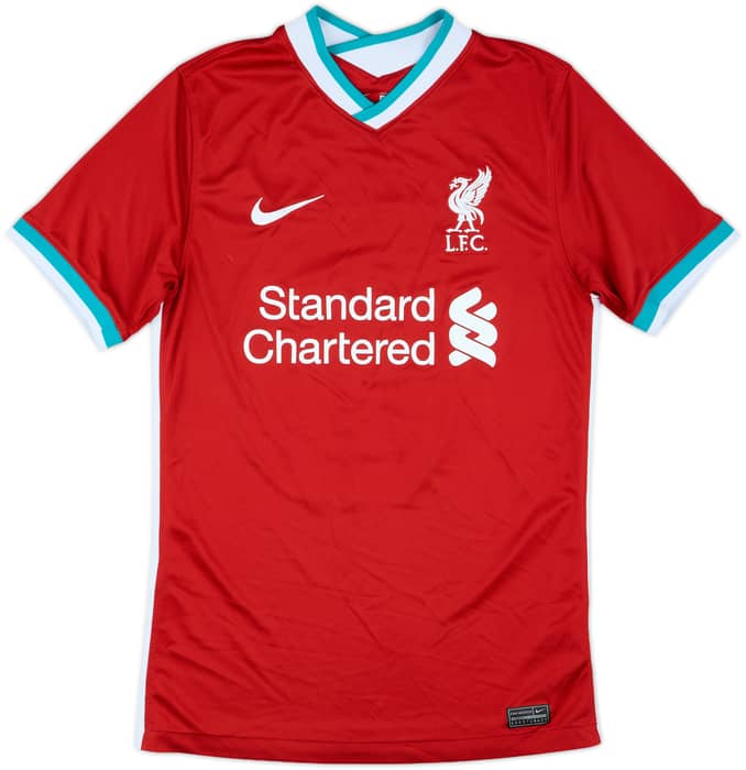 2020-21 Liverpool Home Shirt Virgil #4 - 7/10 - (S)