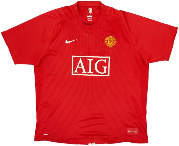 2007-09 Manchester United Home Shirt Rooney #10 - 5/10 - (XXL)