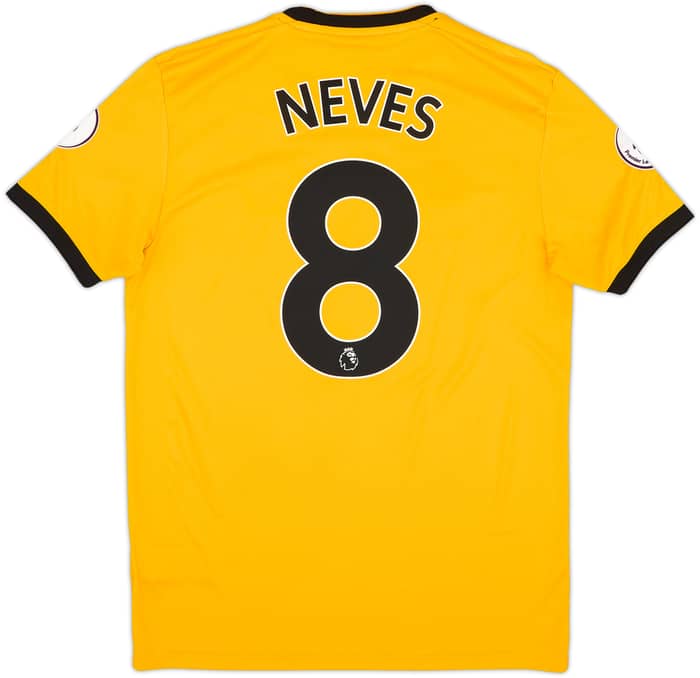 2018-19 Wolves Home Shirt Neves #8 - 5/10 - (S)