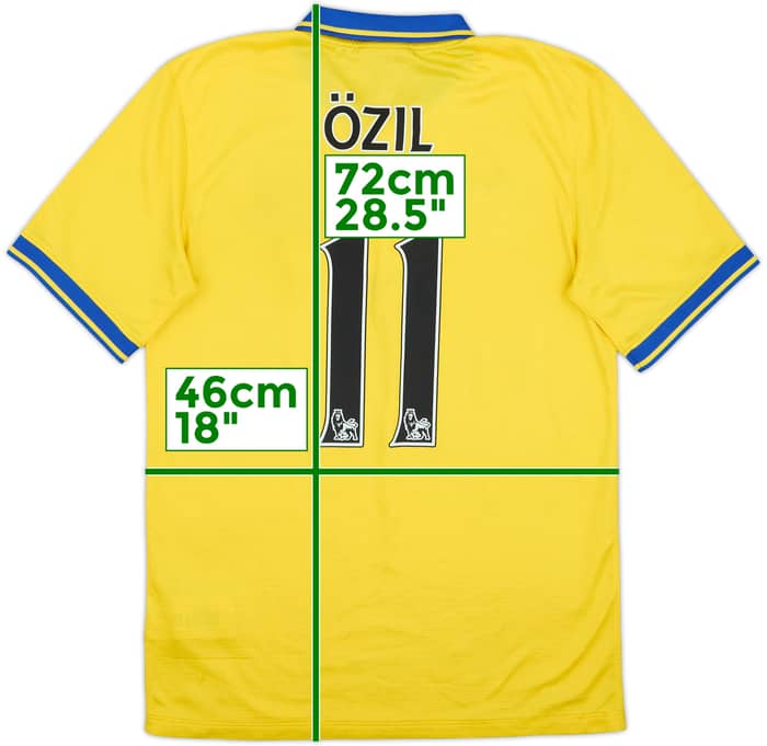 2013-14 Arsenal Away Shirt Ozil #11 - 6/10 - (S)
