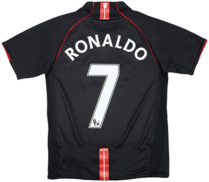 2007-08 Manchester United Away Shirt Ronaldo #7 - 5/10 - (XL.Boys)