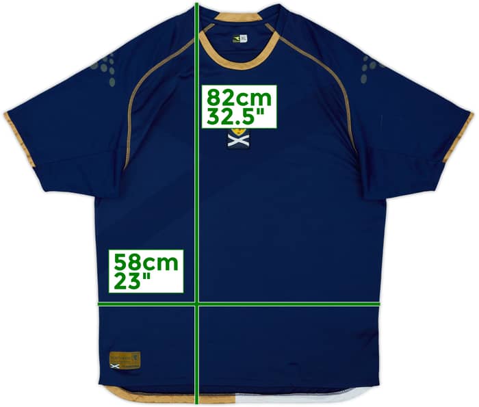 2007-08 Scotland Home Shirt - 4/10 - (XL)