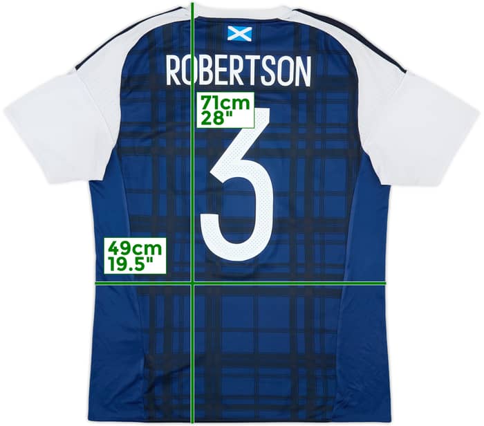 2015-17 Scotland Home Shirt Robertson #3 - 5/10 - (M)