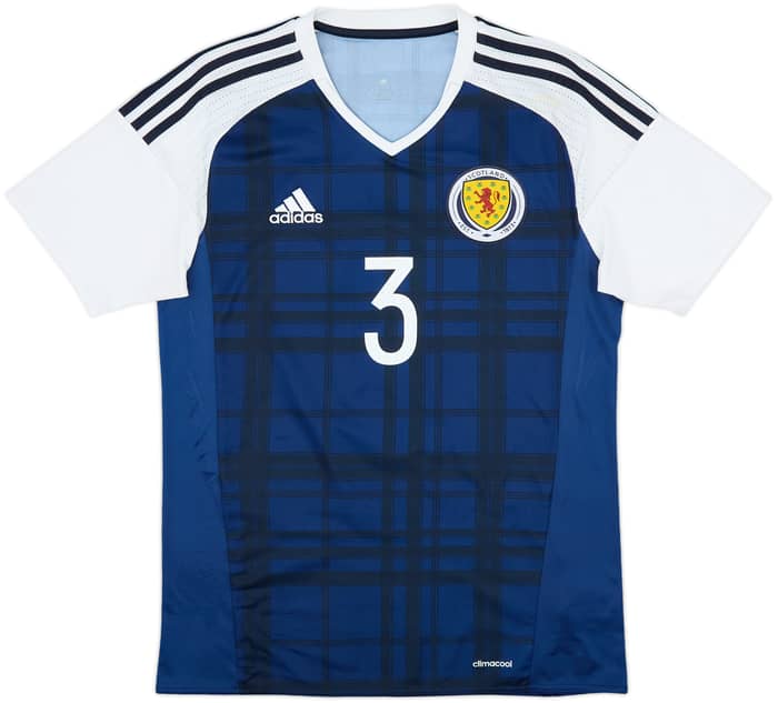 2015-17 Scotland Home Shirt Robertson #3 - 6/10 - (S)