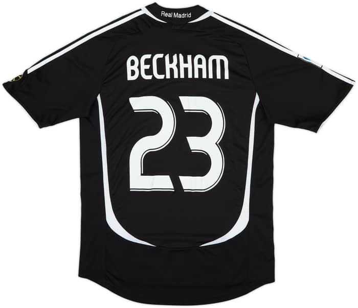2006-07 Real Madrid Away Shirt Beckham #23 - 5/10 - (M)