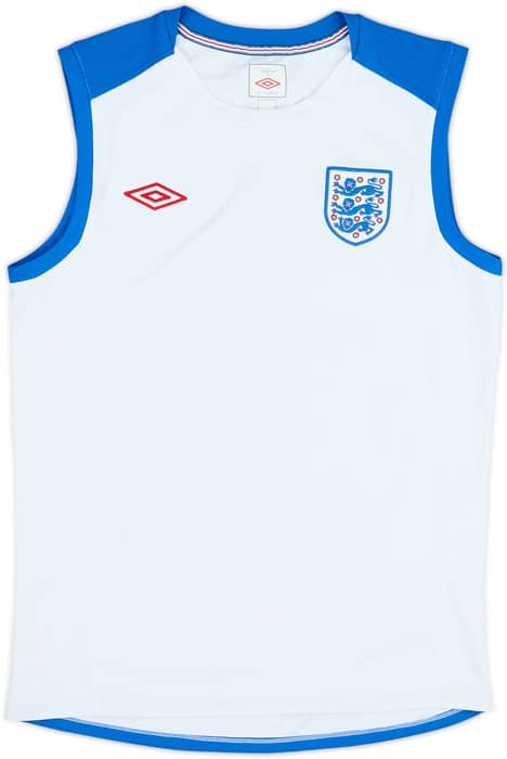 2010-11 England Umbro Training Vest - 10/10 - (L)
