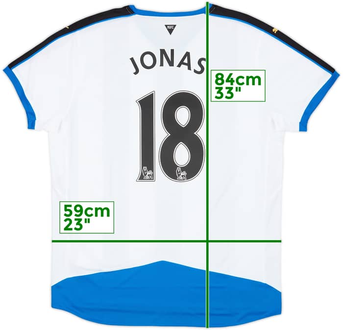 2015-16 Newcastle Home Shirt Jonas #18 (XL)