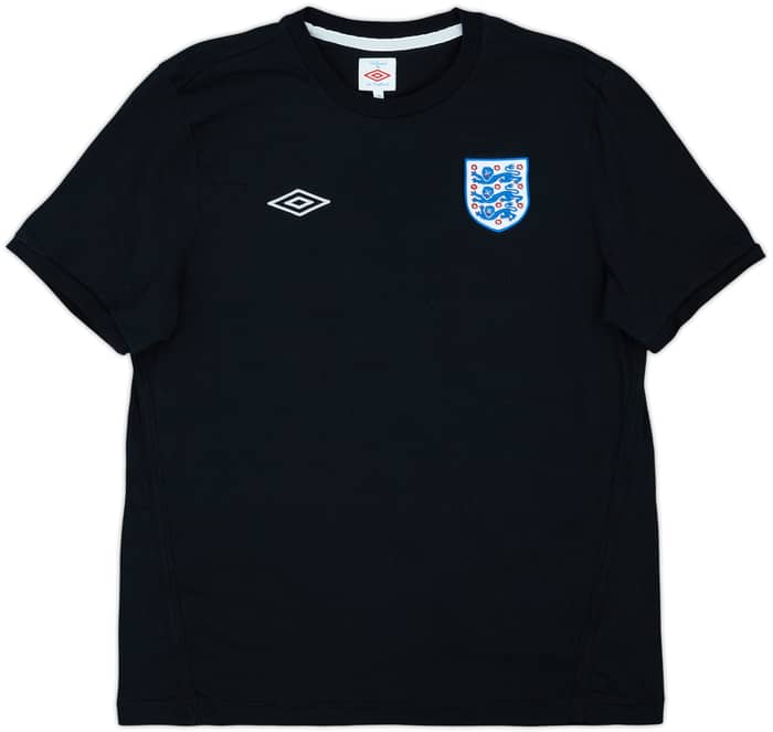 2010-11 Inglaterra Umbro Camiseta de algodón - 9/10 - (XL)
