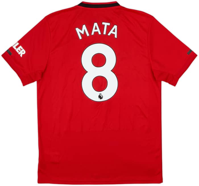 2019-20 Manchester United Home Shirt Mata #8 - 9/10 - (M)