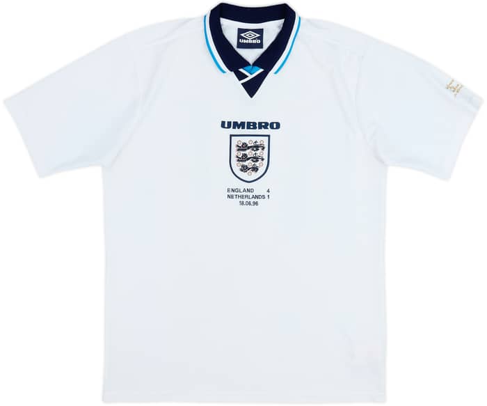 2010 England Umbro Retro '1996-98' Home Shirt - 8/10 - (L)