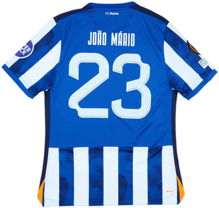 2024-25 Porto Match Issue Europa League Home Shirt Joao Mario #23