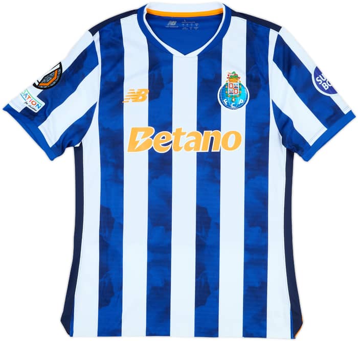 2024-25 Porto Match Issue Europa League Home Shirt Joao Mario #23