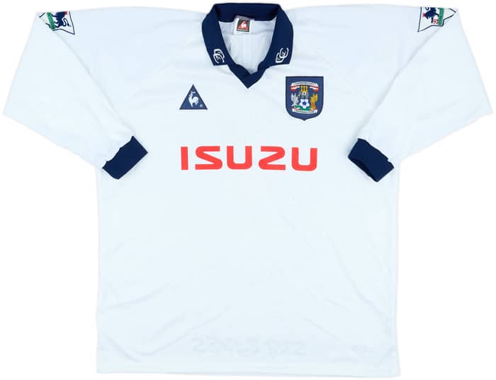 1997-98 Coventry Match Issue Away L/S Shirt Daish #5