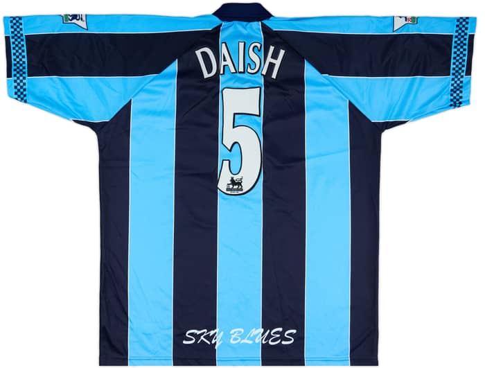 1997-98 Coventry Match Issue Home Shirt Daish #5