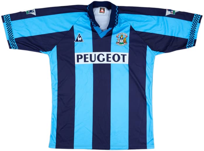 1996-97 Coventry Match Issue Home Shirt #14