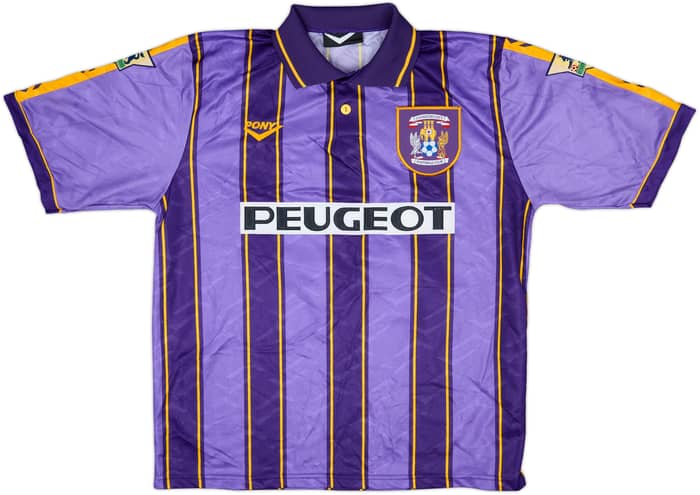 1995-96 Coventry Match Issue Away Shirt Daish #30