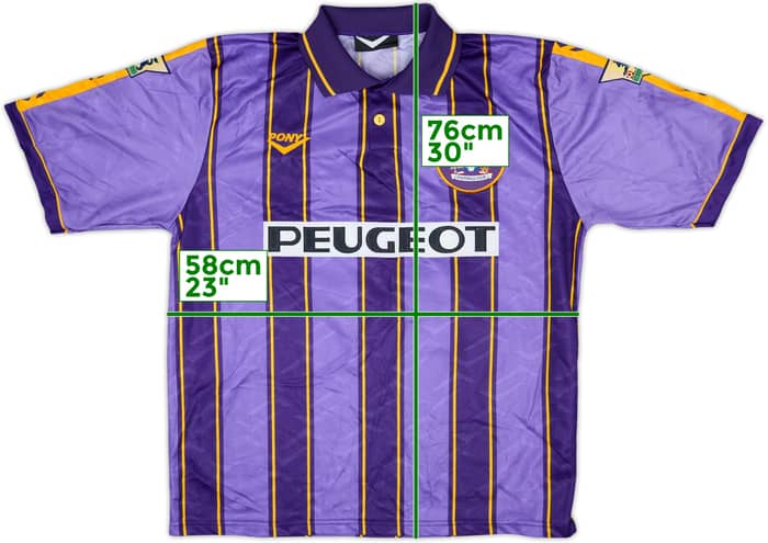 1995-96 Coventry Match Issue Away Shirt Daish #30