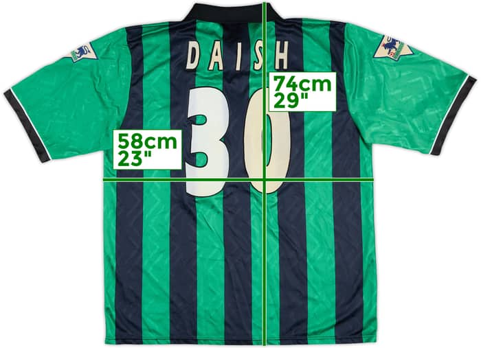 1995-96 Coventry Match Issue Third Shirt Daish #30