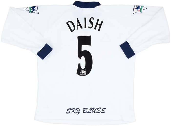 1997-98 Coventry Match Issue Away L/S Shirt Daish #5