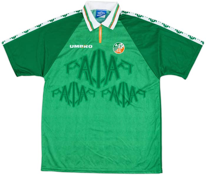 1996 Ireland Match Issue Home Shirt #18