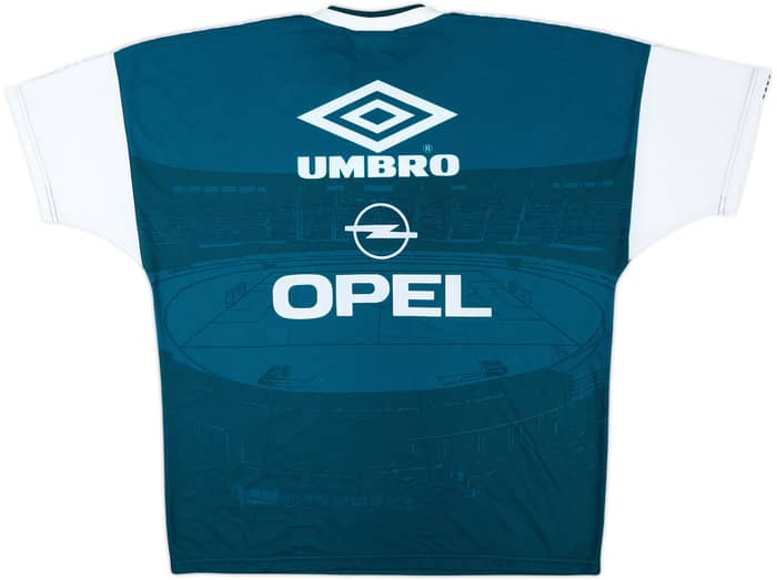 1995-96 Ireland Player Issue Umbro Training Shirt (Daish)