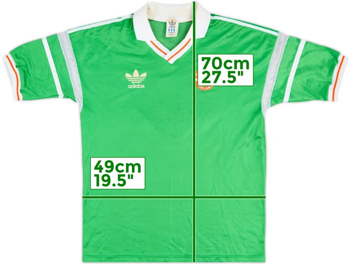 1988-90 Ireland Match Issue Home Shirt #4