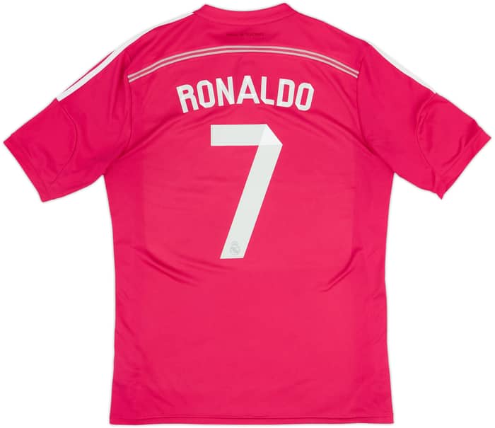 2014-15 Real Madrid Away Shirt Ronaldo #7 - 7/10 - (L)
