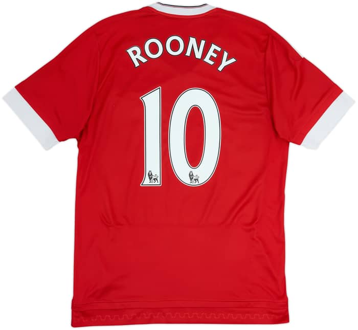 2015-16 Manchester United Home Shirt Rooney #10 - 5/10 - (M)