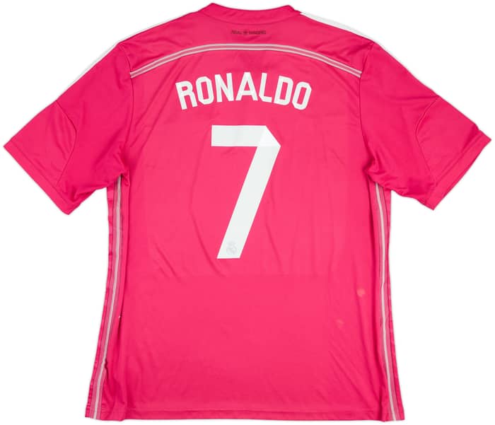 2014-15 Real Madrid Away Shirt Ronaldo #7 - 5/10 - (XL)