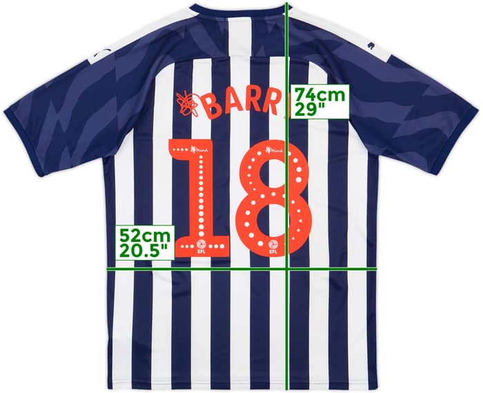 2019-20 West Brom Home Shirt Barry #18 - 6/10 - (L)