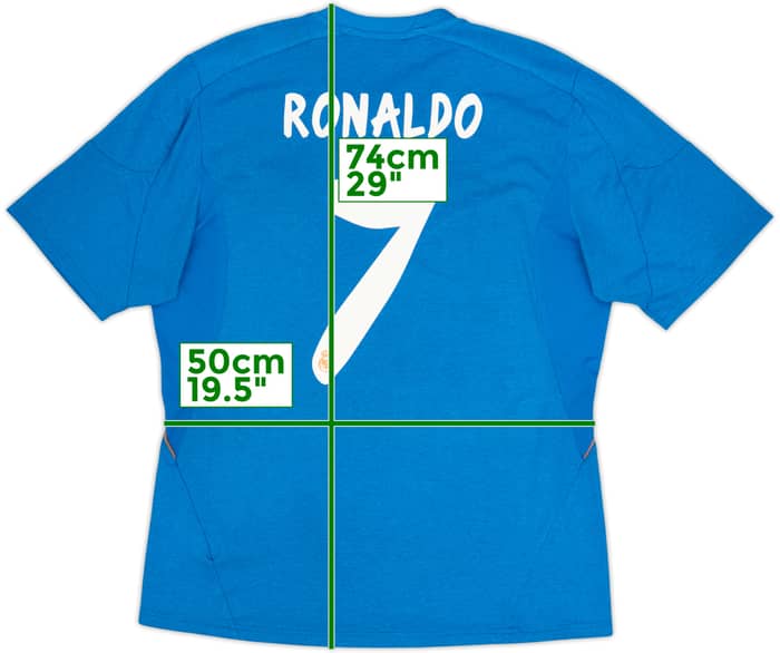 2013-14 Real Madrid Away Shirt Ronaldo #7 - 6/10 - (M)