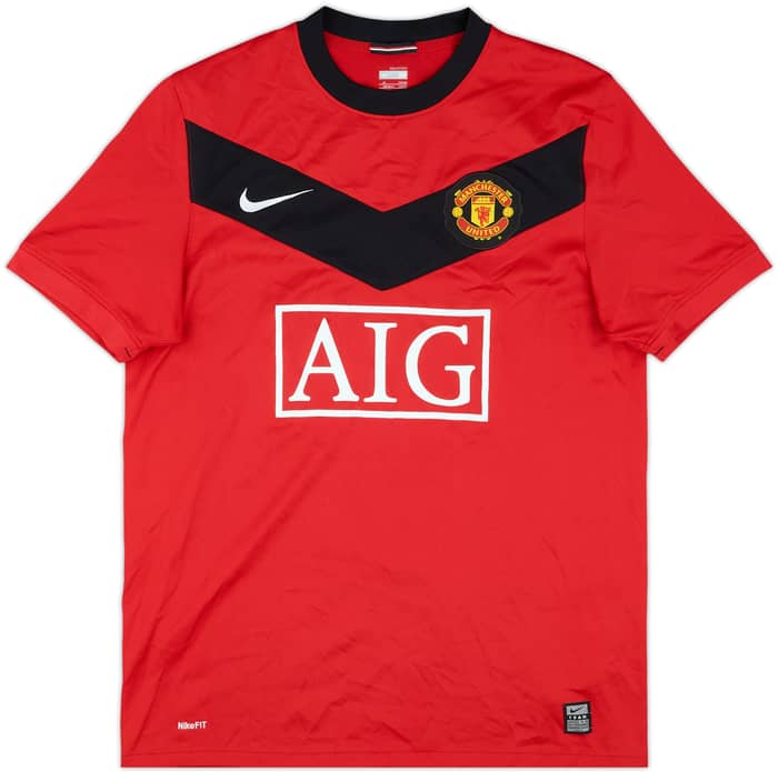 2009-10 Manchester United Home Shirt Owen #7 - 7/10 - (M)