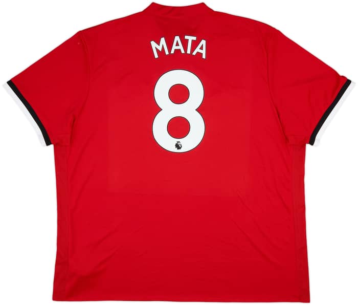 2017-18 Manchester United Home Shirt Mata #8 - 10/10 - (3XL)