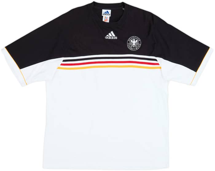 1998-00 Germany adidas Cotton Tee - 8/10 - (XL)