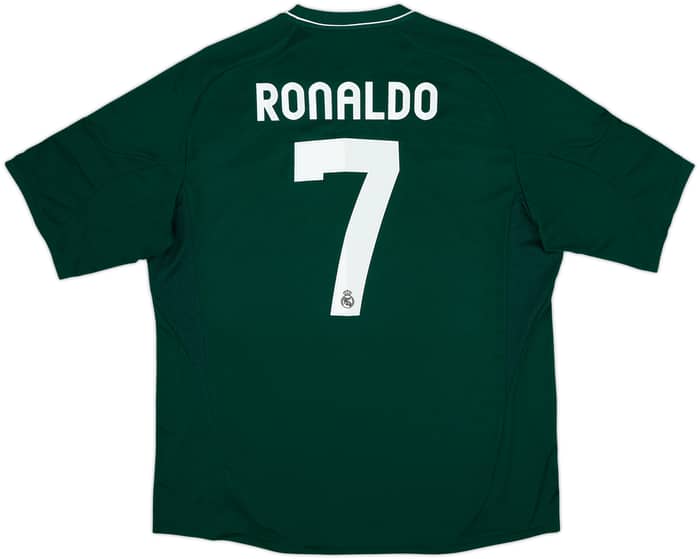 2012-13 Real Madrid CL Third Shirt Ronaldo #7 - 6/10 - (XL)