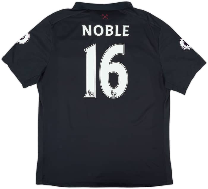 2016-17 West Ham "TIWFC" Third Shirt Noble #16 - 7/10 - (XL)