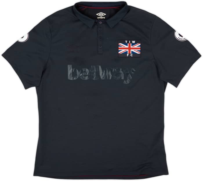 2016-17 West Ham "TIWFC" Third Shirt Noble #16 - 7/10 - (XL)