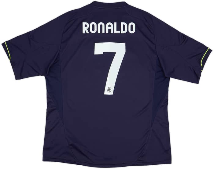 2012-13 Real Madrid Away Shirt Ronaldo #7 - 8/10 - (XL)