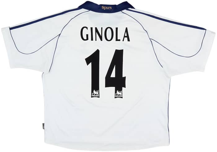 1999-01 Tottenham Home Shirt Ginola #14 - 6/10 - (XL)