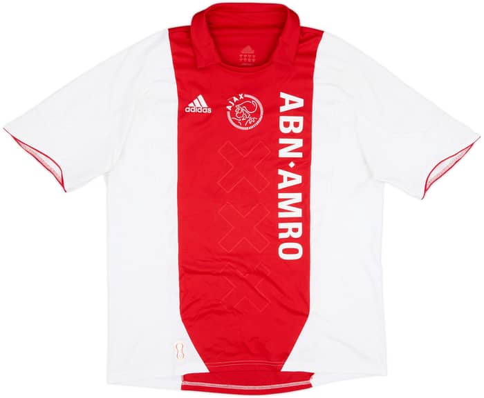 2007-08 Ajax Camiseta Local - 7/10 - (L)