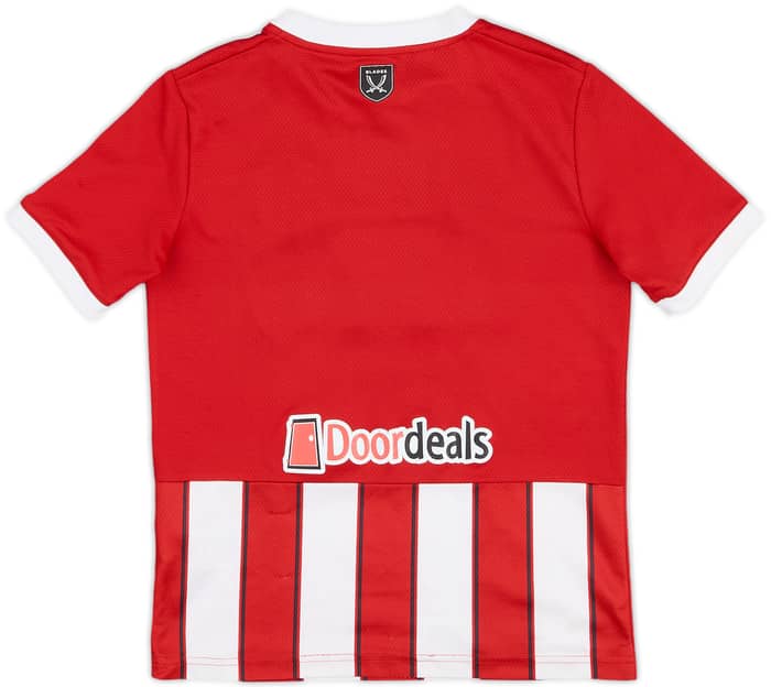 2021-22 Sheffield United Home Shirt - 5/10 - (M.Boys)