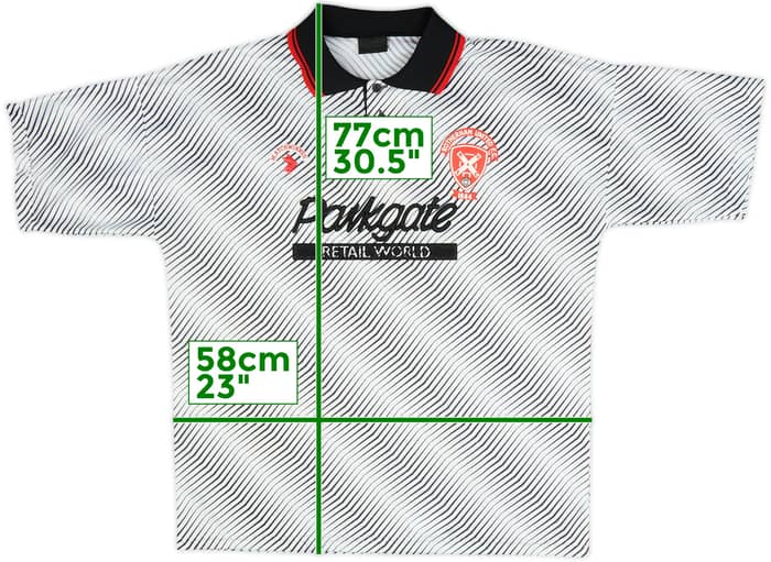 1991-93 Rotherham Away Shirt - 9/10 - (XL)