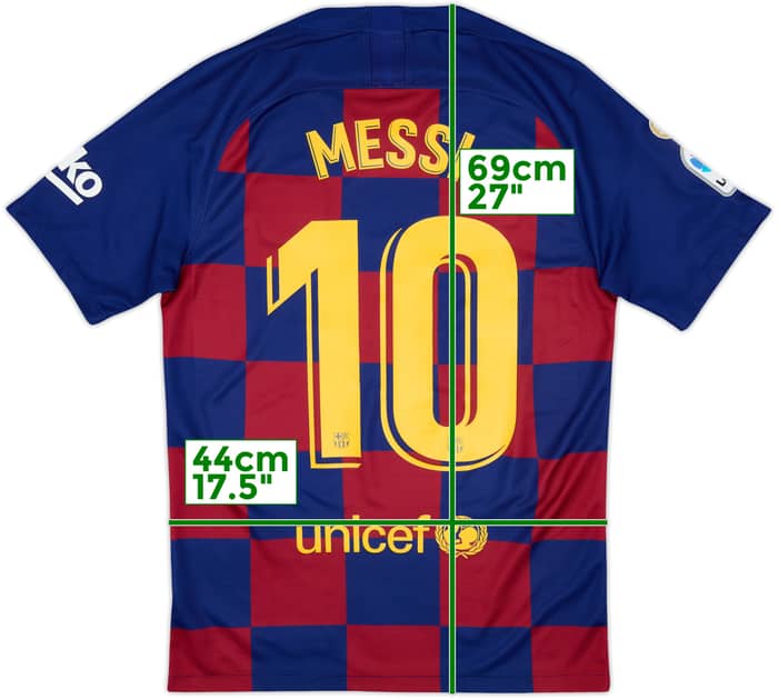 2019-20 Barcelona Camiseta de local Messi #10 - 8/10 - (S)