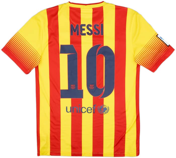 2013-15 Barcelona Away Shirt Messi #10 - 10/10 - (S)
