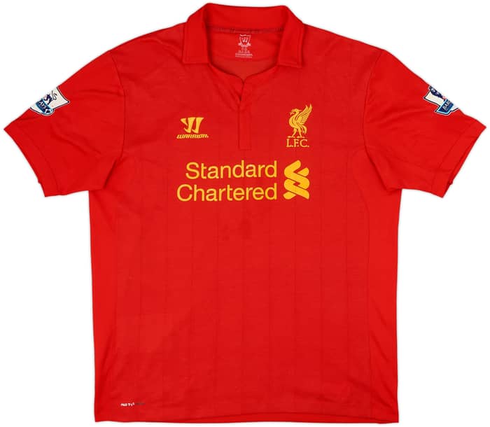 2012-13 Liverpool Home Shirt Suarez #7 - 6/10 - (XL)
