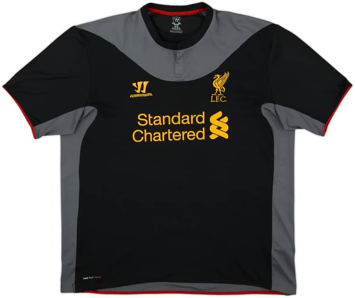 2012-13 Liverpool Away Shirt Gerrard #8 - 6/10 - (XXL)